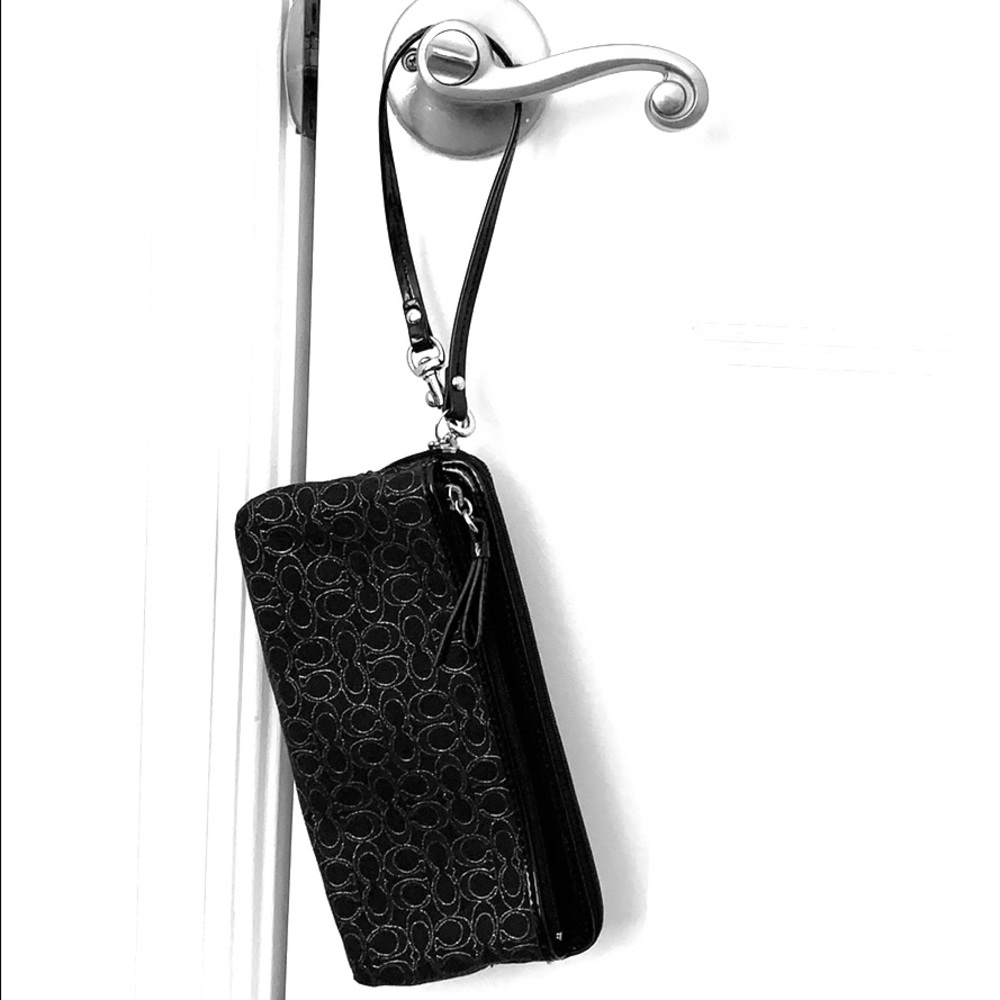 Black Coach Wallet